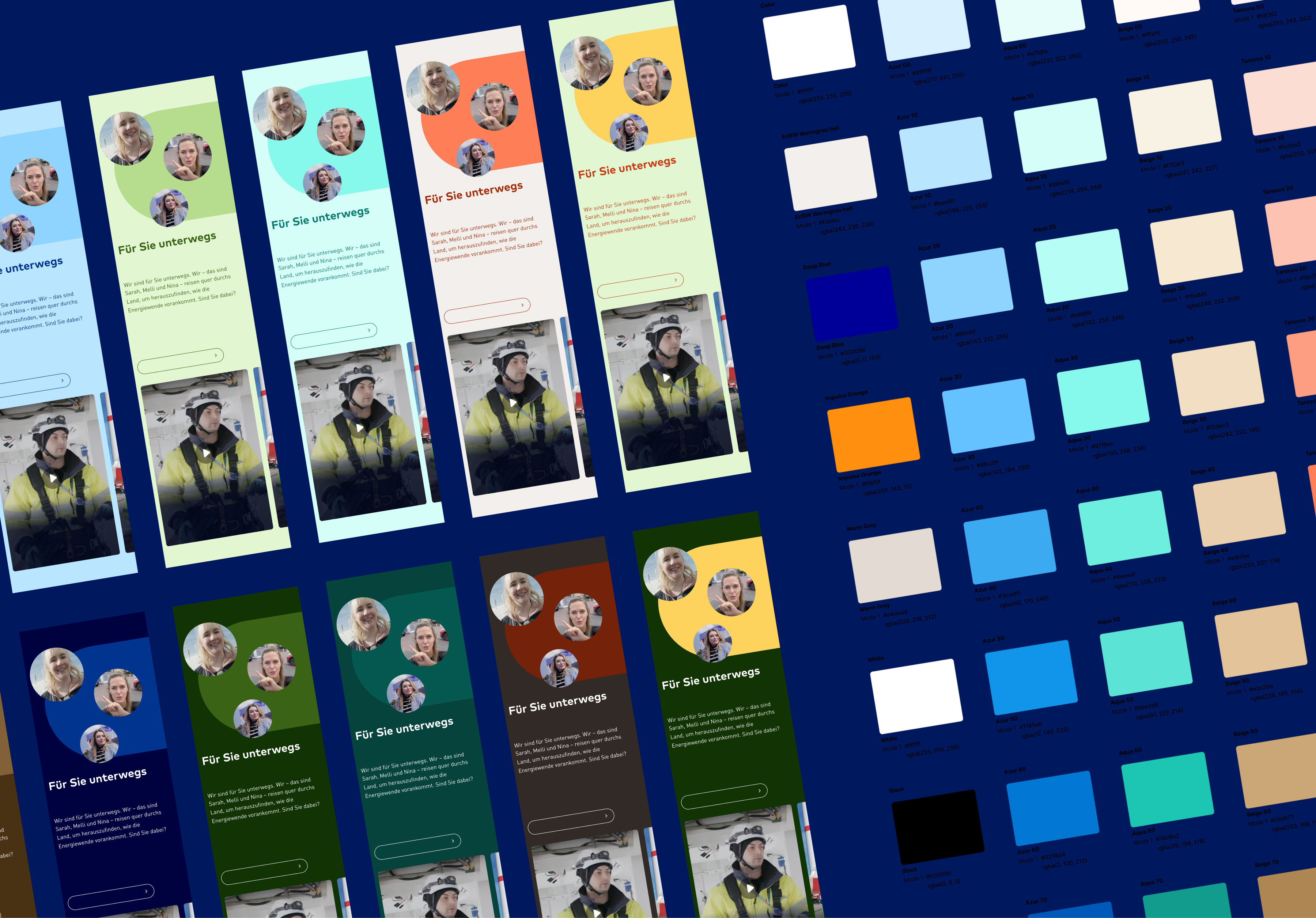 crowd of people on a town square